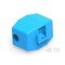 Te Connectivity Butt Splice Wire Connector, 13 AWG Max, Blue, Nylon Insulation 735398 - alternate 1